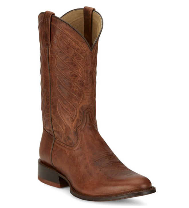 Men's Tony Lama Lenado Tan Goat Dress Boot