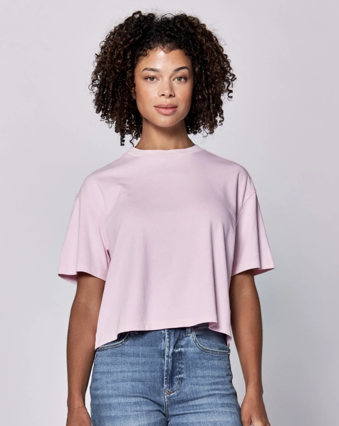 Maddox Solid Boyfriend Tee -4 Colors