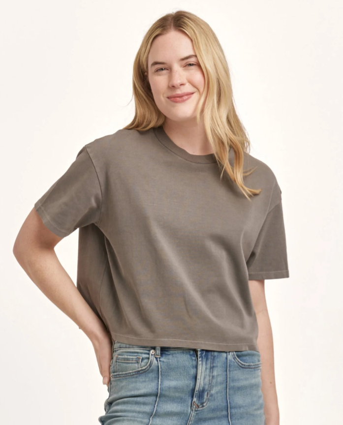 Maddox Solid Boyfriend Tee -4 Colors