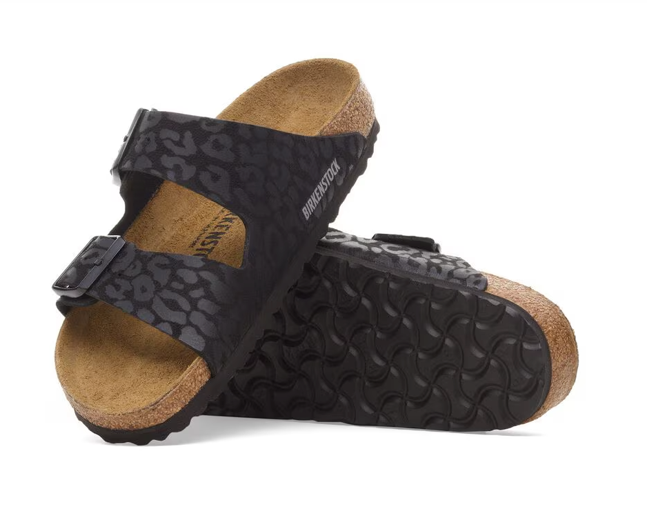 Arizona Black Leopard Birkenstock Sandal