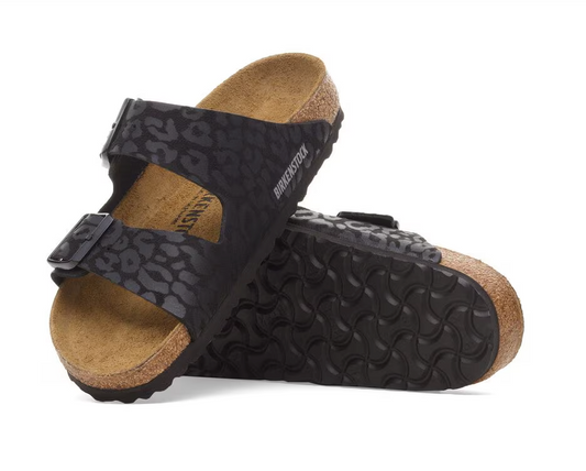 Arizona Black Leopard Birkenstock Sandal