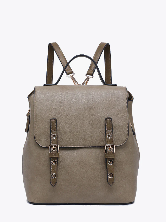 Molly Mini Light Sage Vegan Backpack