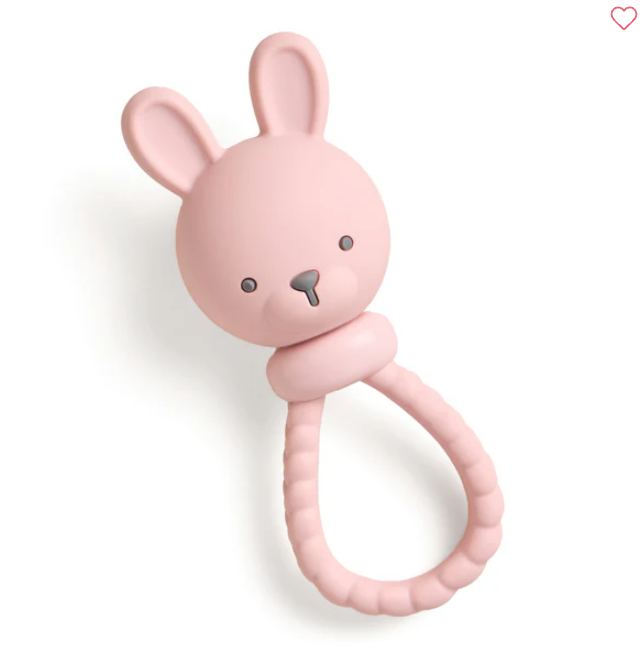 Bunny Sweetie Rattle™ Silicone Teether