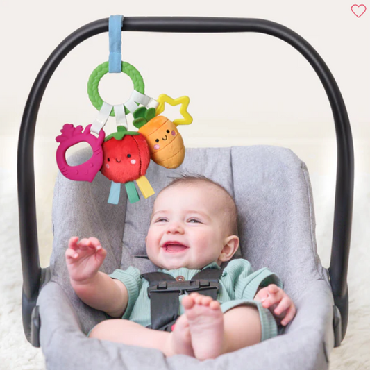 Veggie Bitzy Busy Ring™ Teething Activity Toy