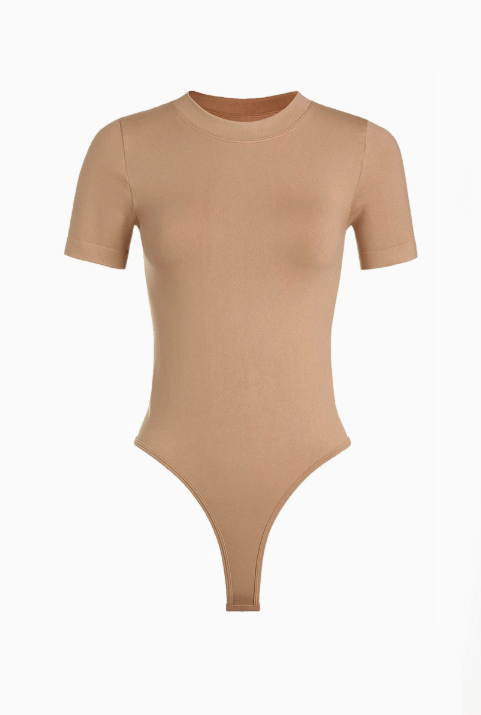 Sleek In A Solid Dynamic Bodysuit
