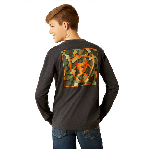 Ariat Boys Wetland Nature Long Sleeve T-Shirt