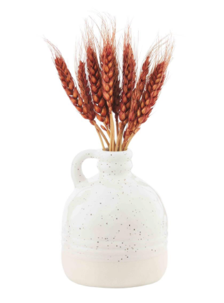 Red Wheat & Vase Set