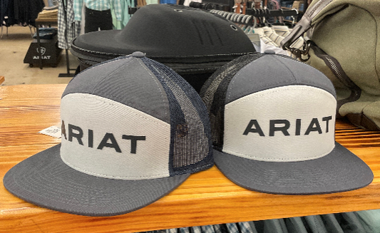 Ariat Men's Rubber Logo Hat - 2 Colors