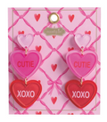 Mud Pie Valentine's Earrings