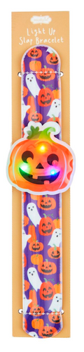 Mud Pie Halloween Light-Up Slap Bracelets