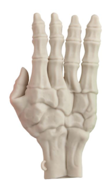 Mud Pie spooky Halloween hands decor, shown in one of four available colors