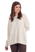 What's More Important Noralee Button Sweater
