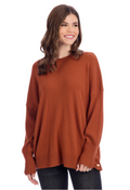 What's More Important Noralee Button Sweater