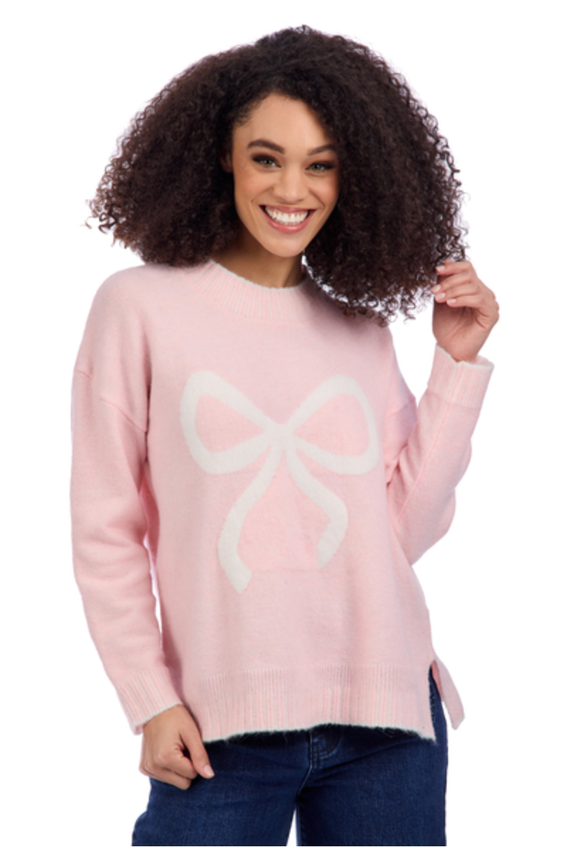 Restless Heart Wilder Bow Sweater - 2 Colors