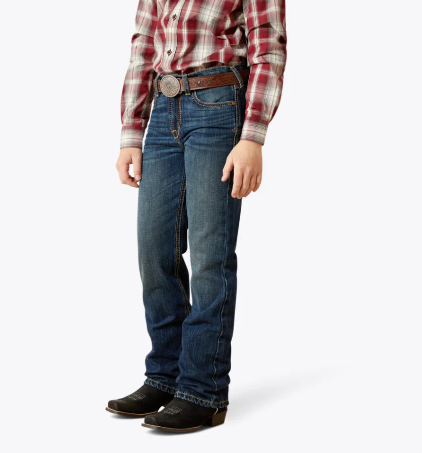 Ariat Boy's B4 Baron Boot Cut Jean