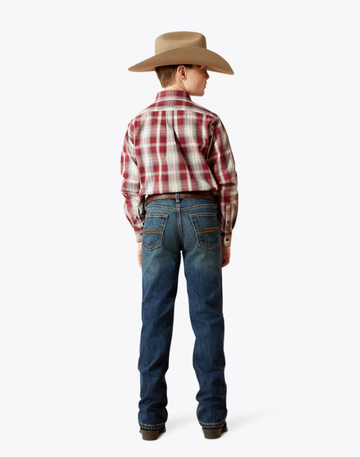 Ariat Boy's B4 Baron Boot Cut Jean