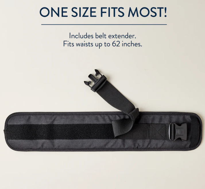 Itzy Ritzy Hold & Fold Black Hip Seat Baby Carrier