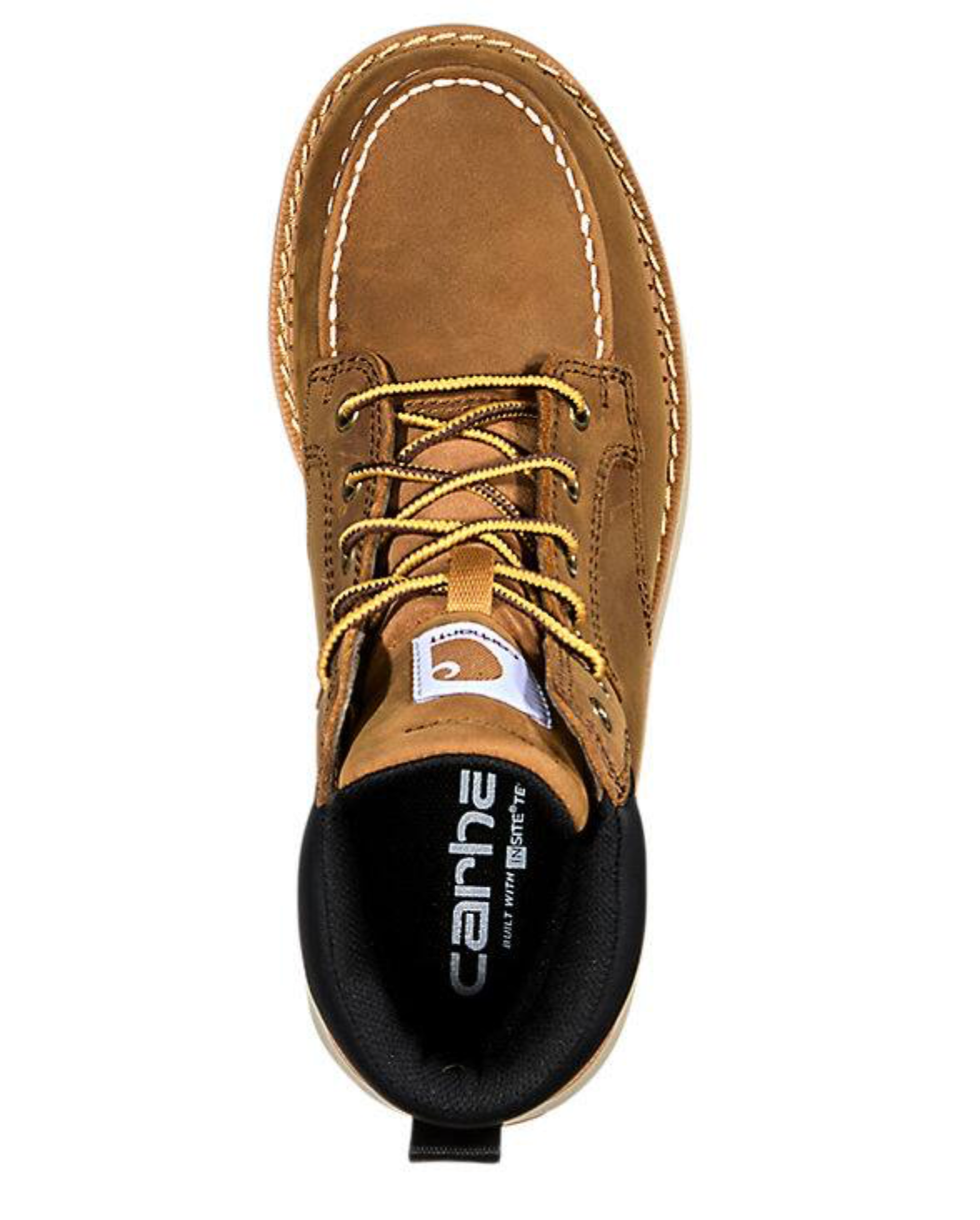 Carhart Women's Millbrook 6" Waterproof Nano Toe Wedge Light Brown Work Boot