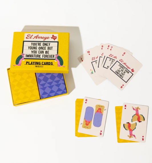 El Arroyo Two-Deck Game Night Playing Card Set