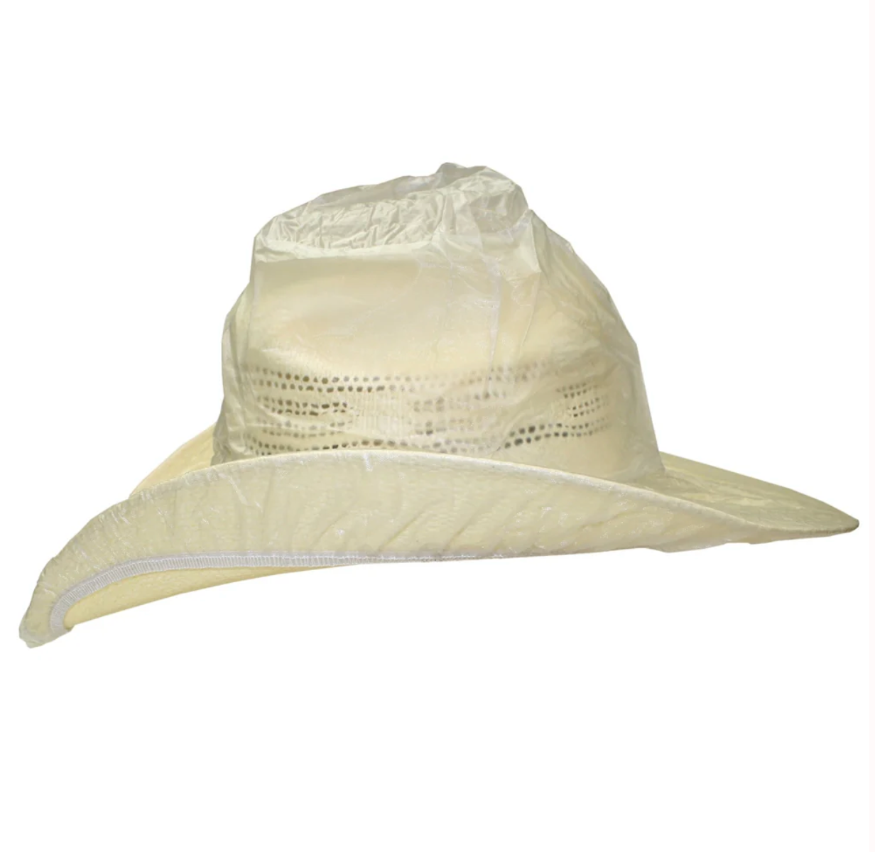 Twister Clear Plastic Hat Cover