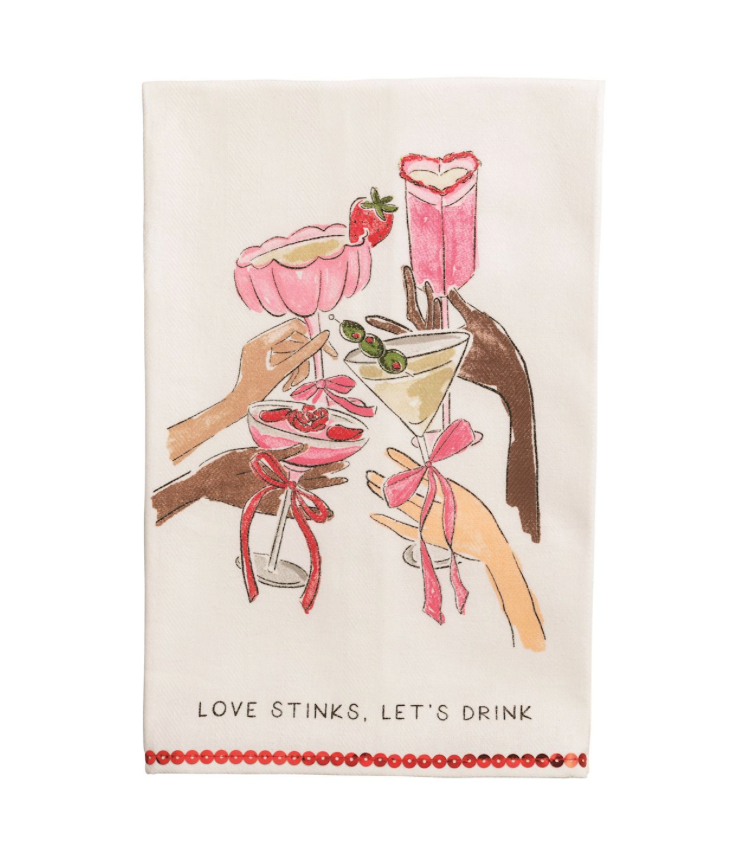 Mud Pie Sequin Hand Towel
