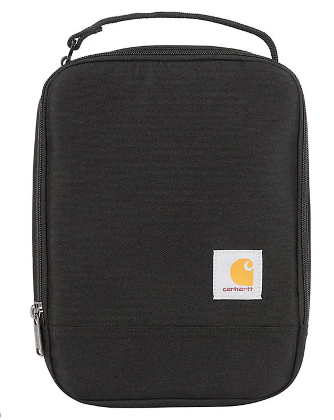 Carhartt insulated lunch cooler, shown in one of four available colors