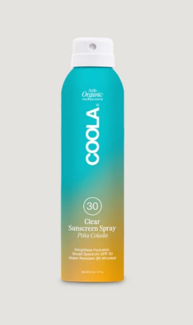 SPF30 Clear Sunscreen Spray