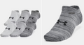 Unisex UA Essential 6-Pack No Show Socks