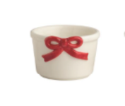 Red and Pink Tidbit Bowls