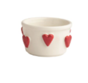 Red and Pink Tidbit Bowls