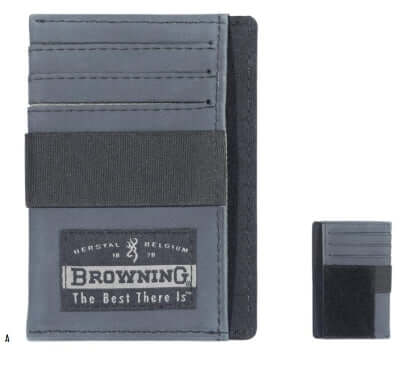 Men's Black Tactical Front Pocket Wallet