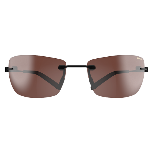 BEX Fynnland XL Sunglass- Black & Brown