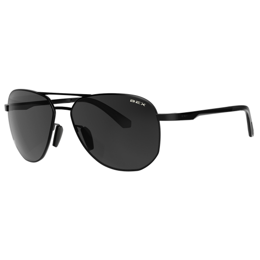 BEX Welvis Metal Fram Sunglass- Black & Grey