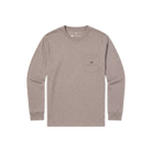 At The Ready Seawashed Long Sleeve Tee - Burnt Taupe