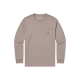 At The Ready Seawashed Long Sleeve Tee - Burnt Taupe