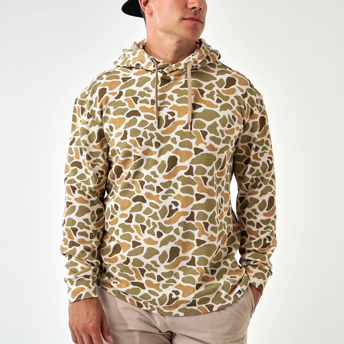 Burlebo Men's Venado Camo Thermal Hoodie