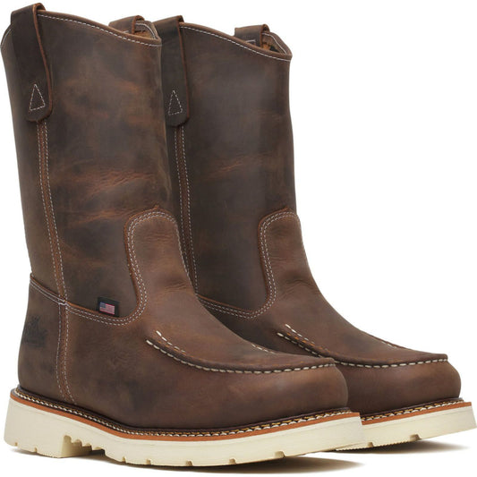 Thorogood Men's 11" Ranch Wellington Moc Toe American Heritage Work Boot