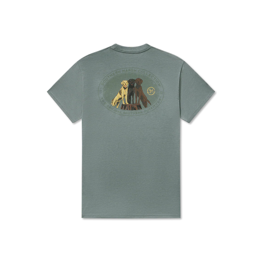 Southern Marsh Burnt Sage Lab Trio Tee