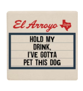 El Arroyo Raise The Woof Coaster Set