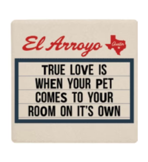 El Arroyo Raise The Woof Coaster Set