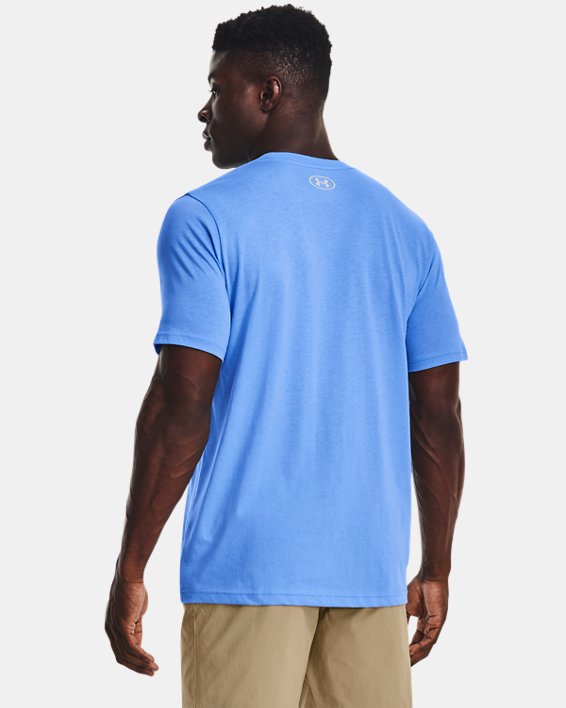 Men's UA Fish Hook Logo T-Shirt Carolina Blue – Dales Clothing Inc