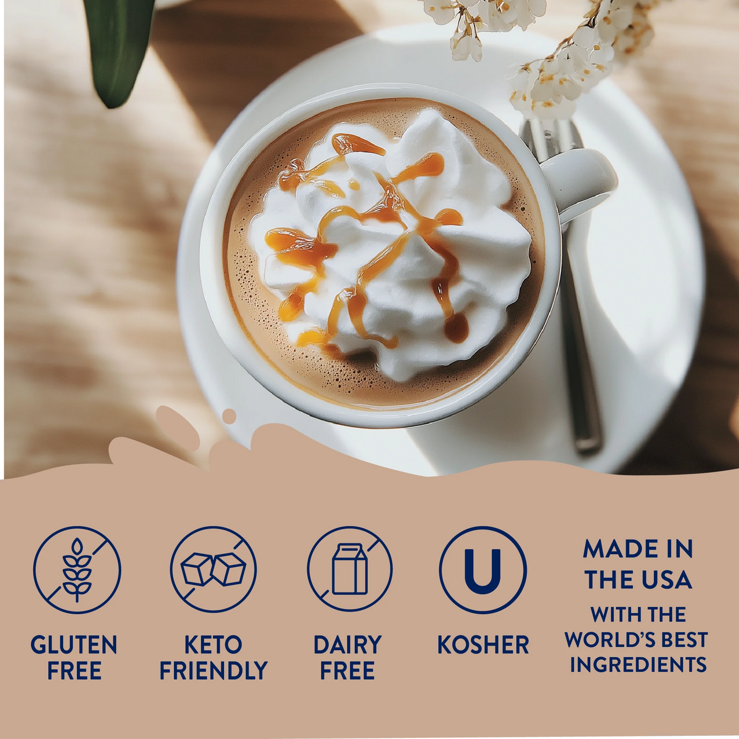 Sugar Free Vanilla Caramel Creme Syrup