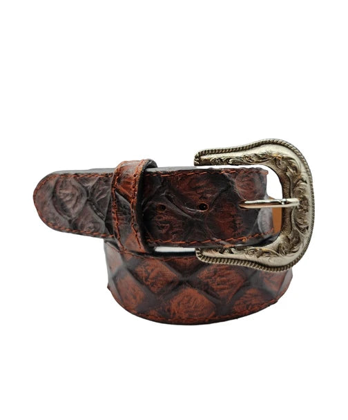Roper Mens 1.5 inch Western Leather Belt | Orix and Congnac