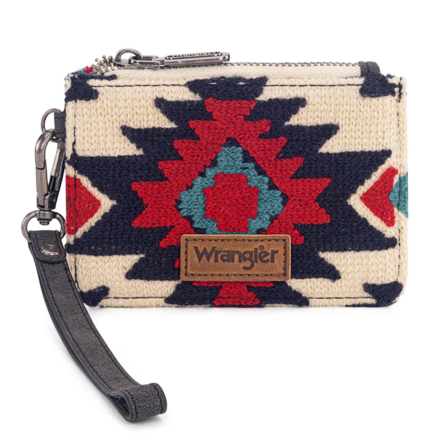 Wrangler Aztec Print Card Wallet - 2 Colors