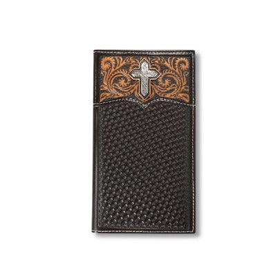 Ariat Rodeo Cross Floral Filgree MB Wallet