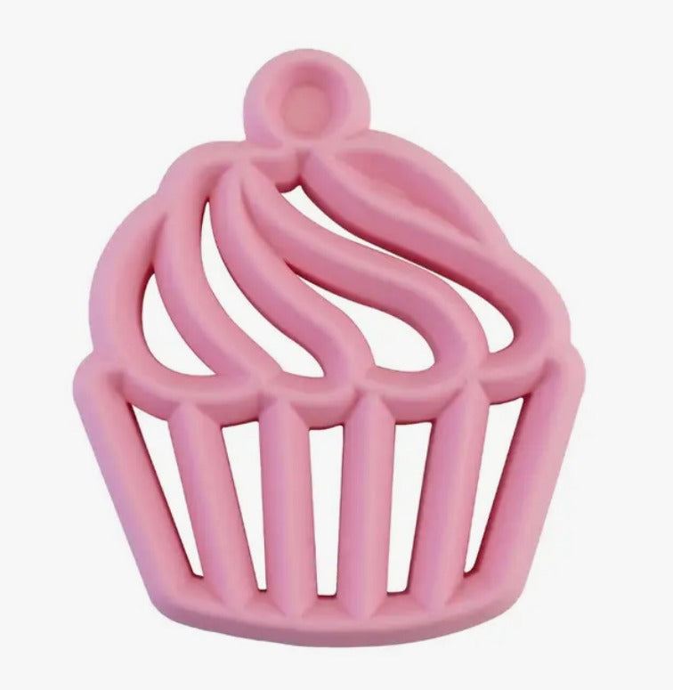 Chew Chew Cupcake Silicone Baby Teether