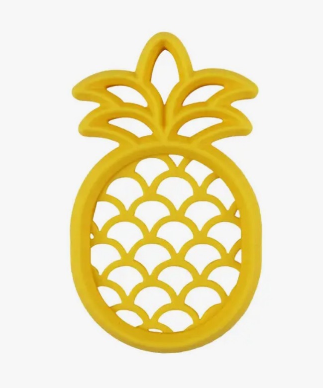 Chew Chew Pineapple Silicone Baby Teether