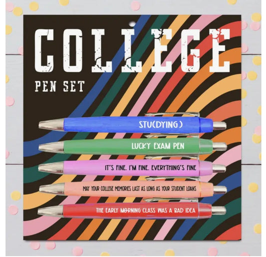 College Pen Set