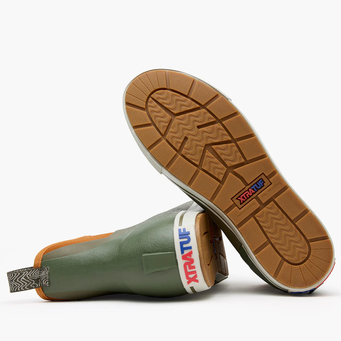 Men's XTRATUF Camp Fleece Lined 6 in Ankle Deck Boot