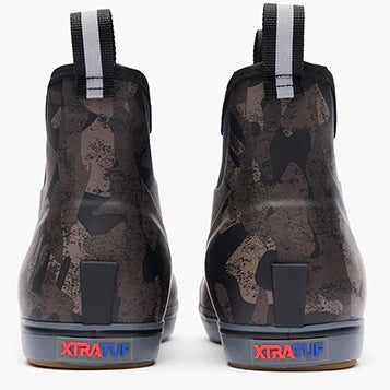 Xtratuf Women's Black Camo Ankle Deck Boot